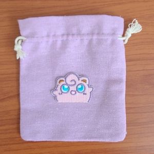 Pokémon Jigglypuff Drawstring Pouch, Lavender